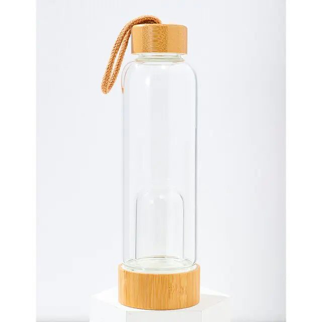 Kristallglas-Wasserflasche
