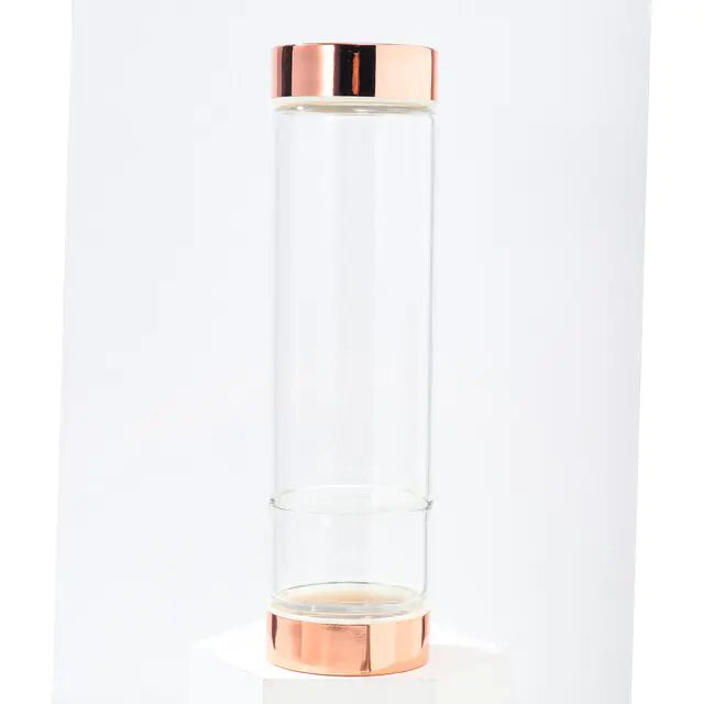 Kristallglas-Wasserflasche