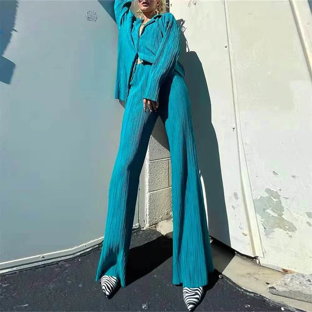 Two Piece Long Sleeve Suit