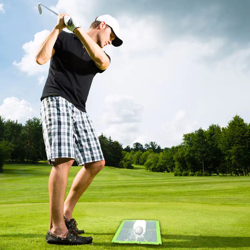 Golf-Trainingsmatte zur Schwungerkennung
