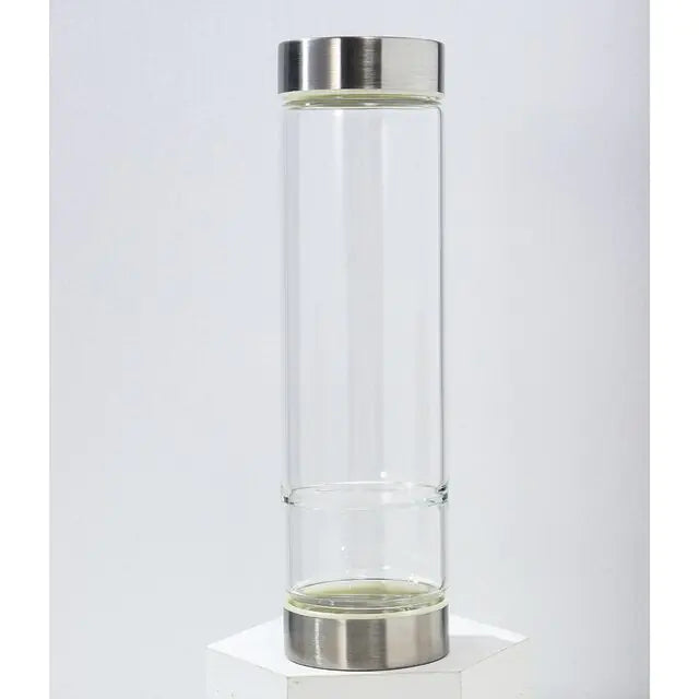 Crystal Glass Water Bottle